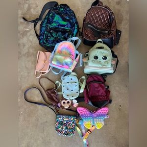 Purse and backpack bundle